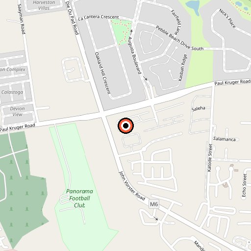 Map showing 341 Uniform Street, Radiokop